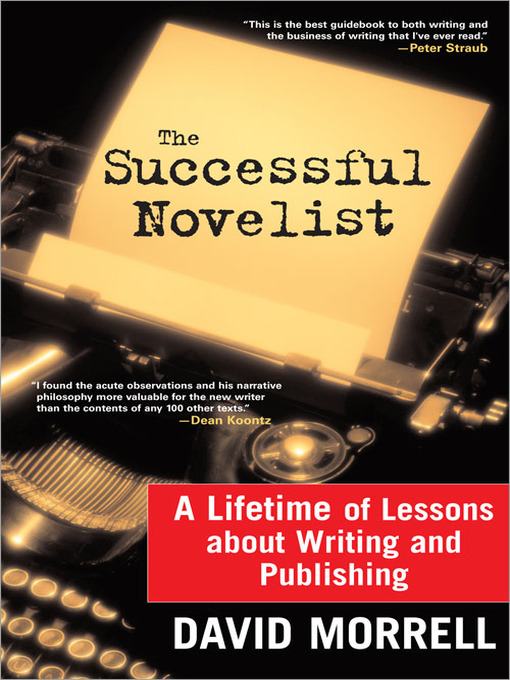 Title details for The Successful Novelist by David Morrell - Available